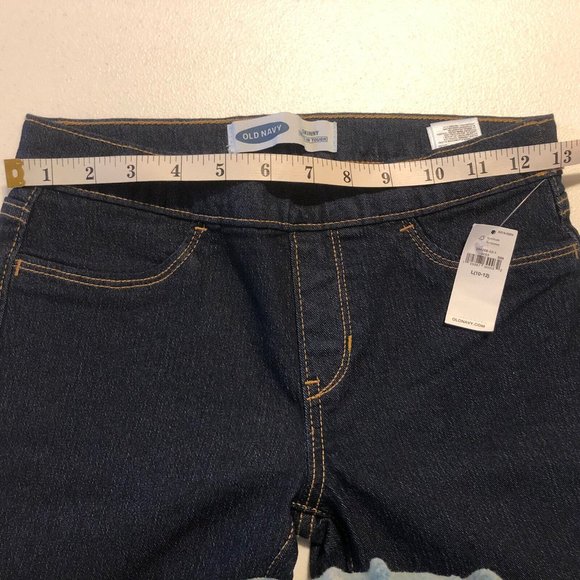 Old Navy Skinny Jeans Girl's 10-12 NEW - Picture 7 of 9